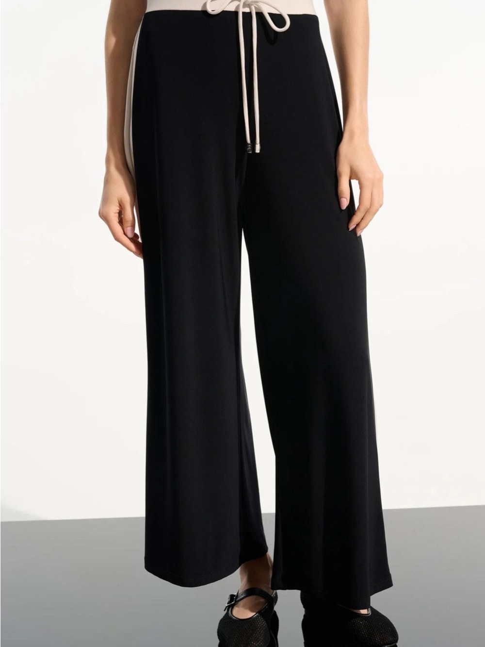 NWT JOSEPH RIBKOFF PANT 261612 - BLACK/MOONSTONE